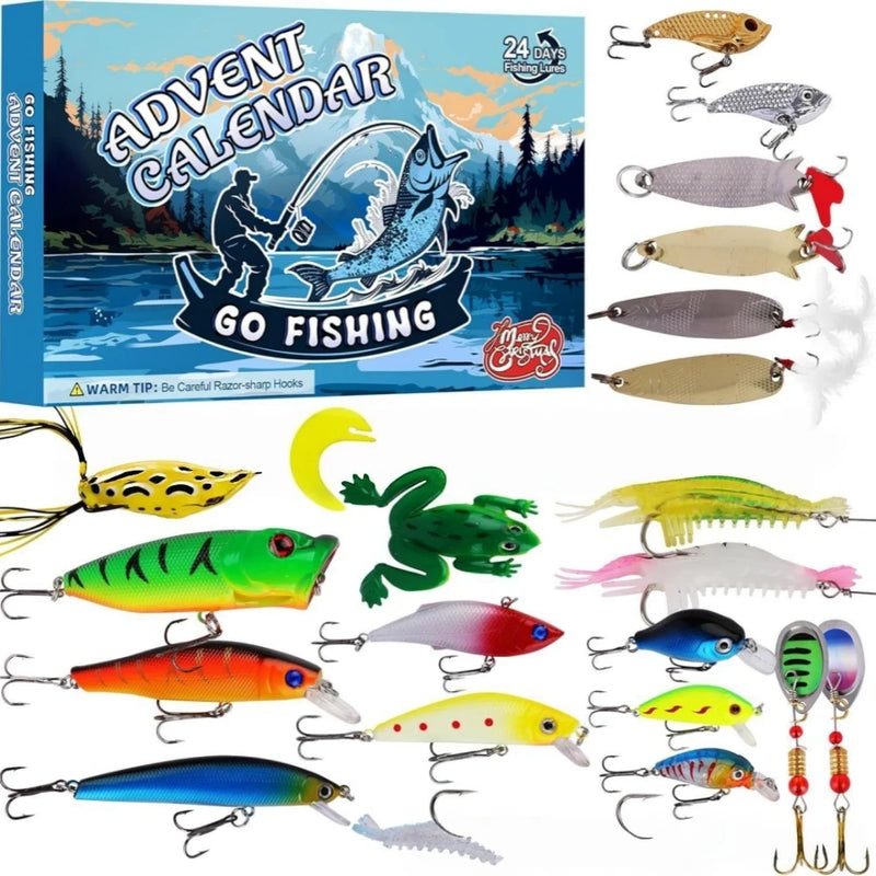 Fishing Lure Advent Calendar